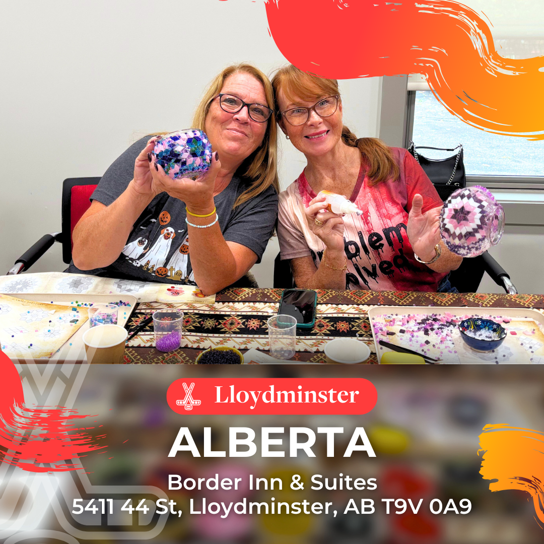 Lloydminster Turkish Mosaic Lamp DIY Workshop | Mosaic Art Studio