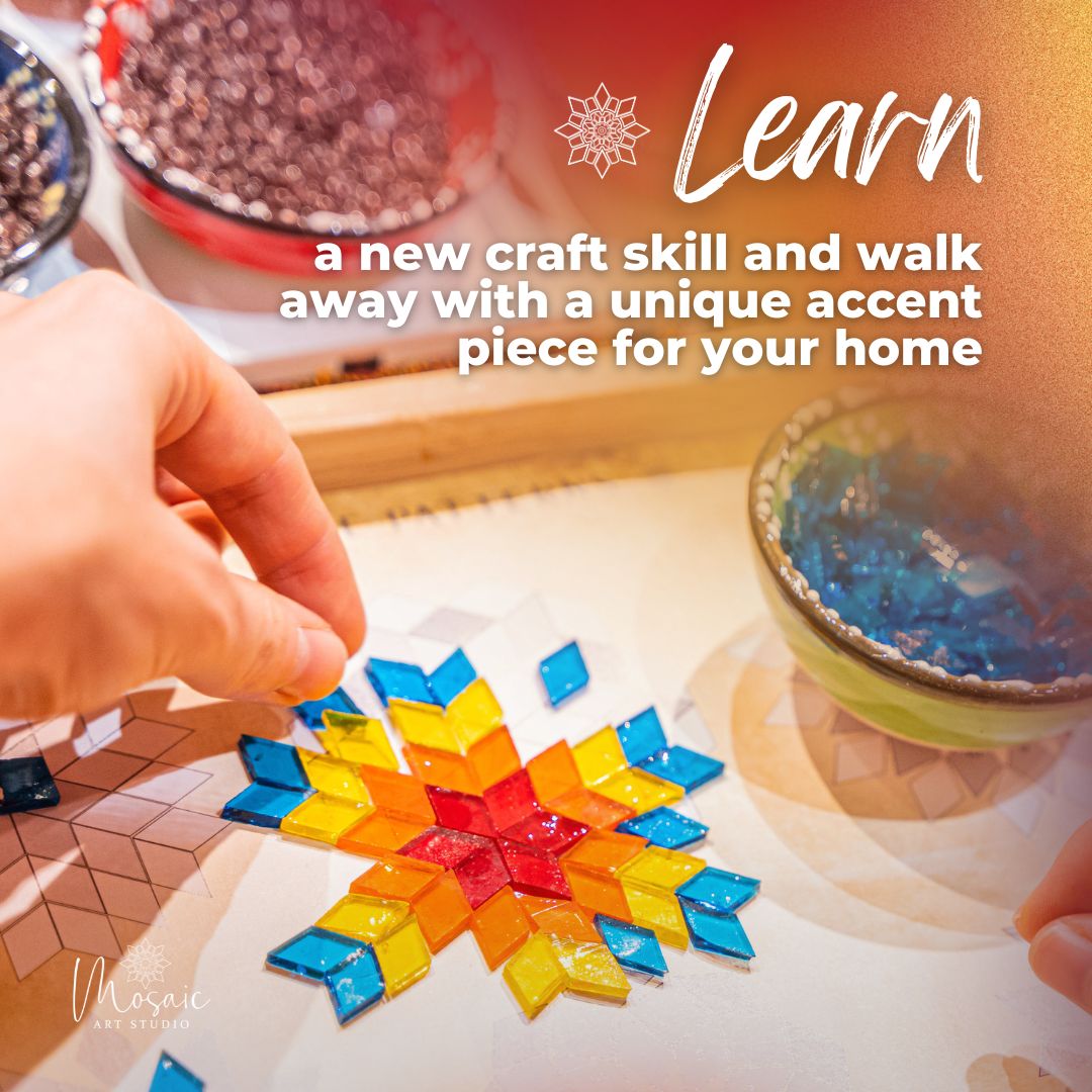 Save with Friends Mosaic Art Workshops in Edmonton, AB