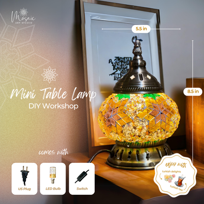 DIY Turkish Mosaic Lamp Workshop – Edmonton, AB