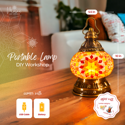 DIY Turkish Mosaic Lamp Workshop – Edmonton, AB