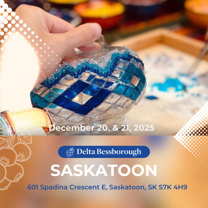 DIY Turkish Mosaic Lamp Workshop – Saskatoon, SK